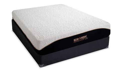 Bob's Discount Furniture Bob-O-Pedic Copper Sport Hybrid Mattress logo