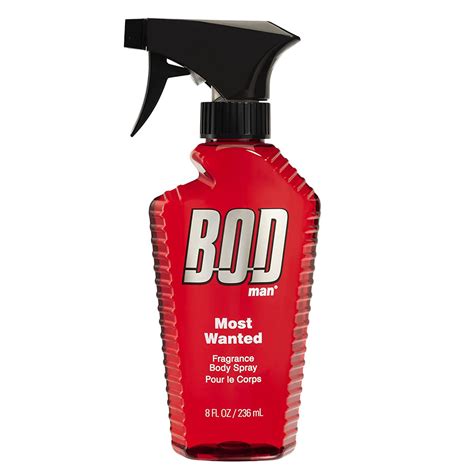 Bod Man Body Spray Most Wanted logo