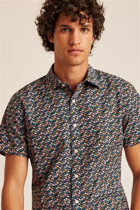 Bonobos Stretch Riviera Short Sleeve Shirt logo