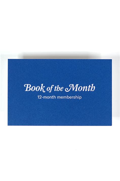 Book of the Month Membership