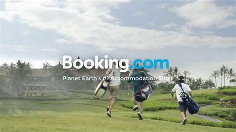Booking.com TV commercial - Booking Golf