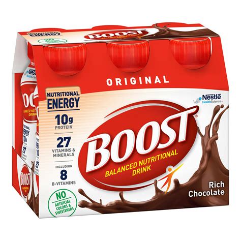 Boost Complete Nutritional Drink Balanced Nutritional Drink for Women Rich Chocolate logo