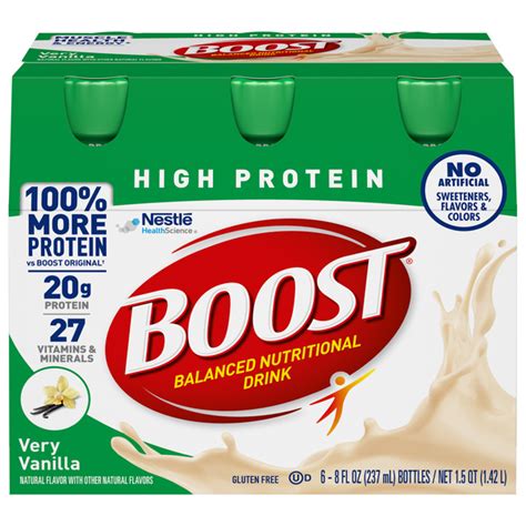 Boost Complete Nutritional Drink High Protein logo