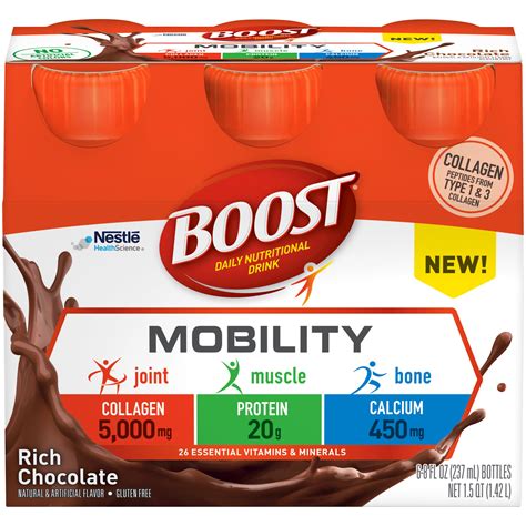 Boost Complete Nutritional Drink Mobility tv commercials