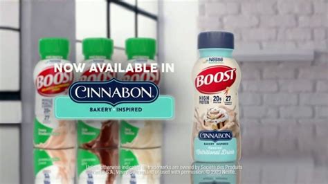 Boost Complete Nutritional Drink TV Spot, 'Age Is Just a Number: Cinnabon Bakery Flavors' created for Boost Complete Nutritional Drink