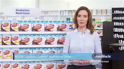 Boost Glucose Control TV Spot, 'MediFacts: Manage Blood Sugar' created for Boost Complete Nutritional Drink
