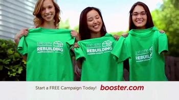 Booster TV commercial - Design Your Shirt