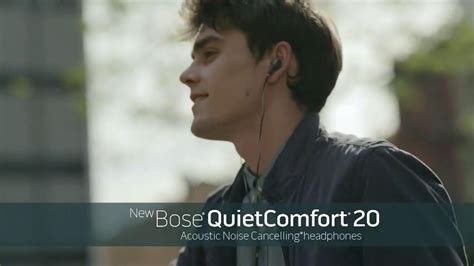 Bose QuietComfort 20 TV Spot,