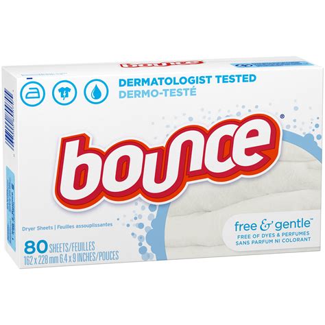 Bounce Free & Gentle Dryer Sheets logo