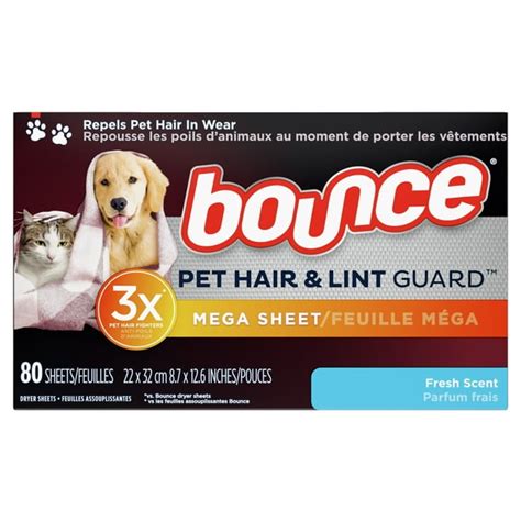 Bounce Pet Hair & Lint Guard Fresh Scent