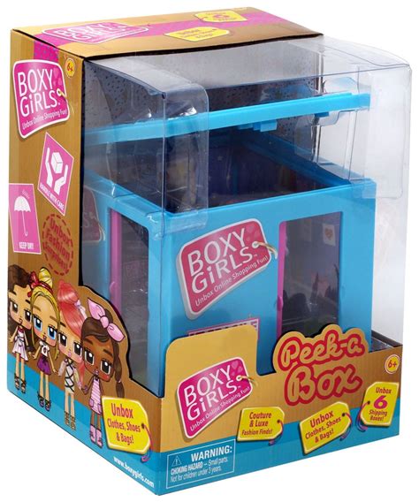 Boxy Girls Peek-a-Box Playset tv commercials