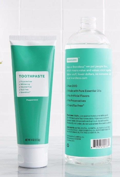 Brandless Mouthwash logo