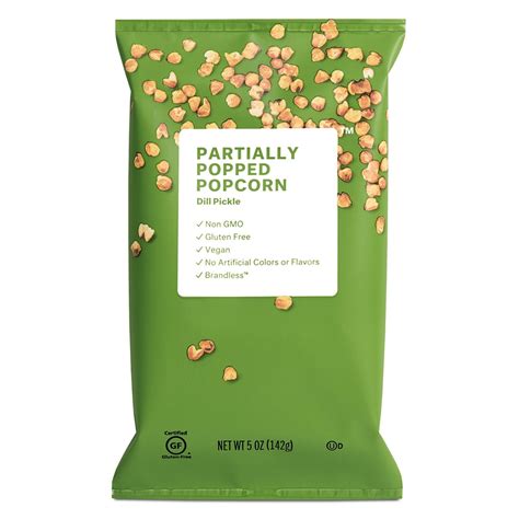 Brandless Partially Popped Popcorn logo