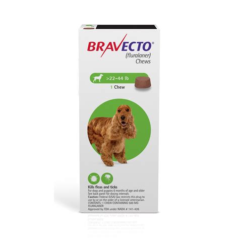 Bravecto Chews - >9.9-22 lb.
