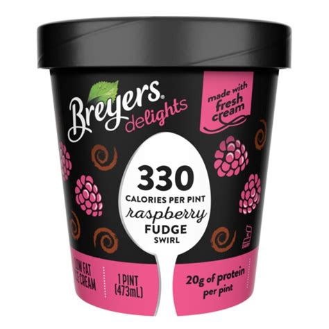 Breyers Delights Raspberry Fudge