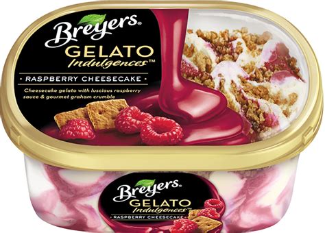 Breyers Gelato Indulgences: Raspberry Cheesecake logo