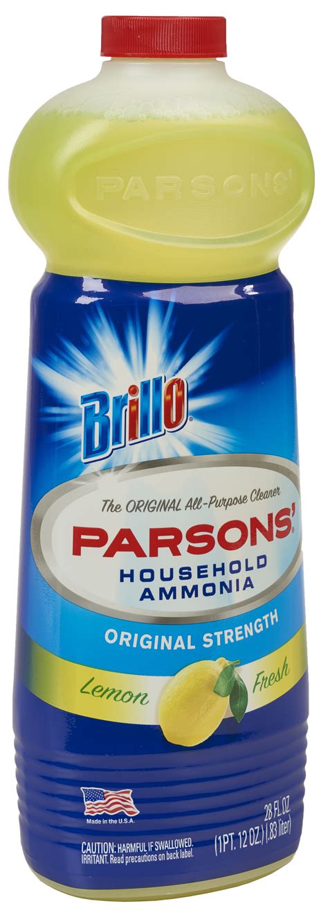 Brillo Parsons' Household Ammonia tv commercials