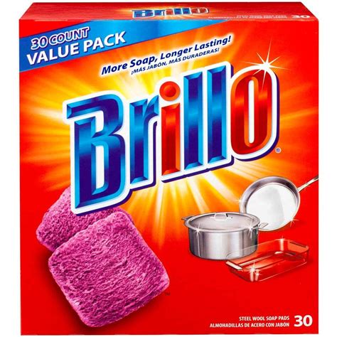 Brillo Steel Wool Soap Pads logo