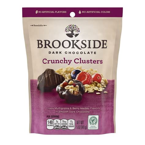 Brookside Chocolate Dark Chocolate Crunchy Clusters Berry Medley tv commercials