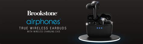 Brookstone Airphones True Wireless Earbuds logo