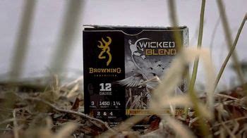 Browning Wicked Blend TV Spot, 'The Ultimate Waterfowl Ammunition'