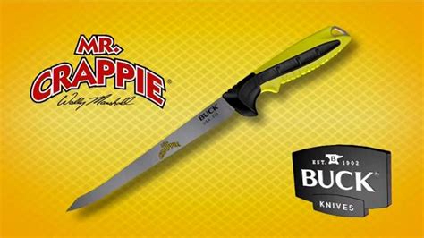 Buck Knives Mr. Crappie Fish Pick logo