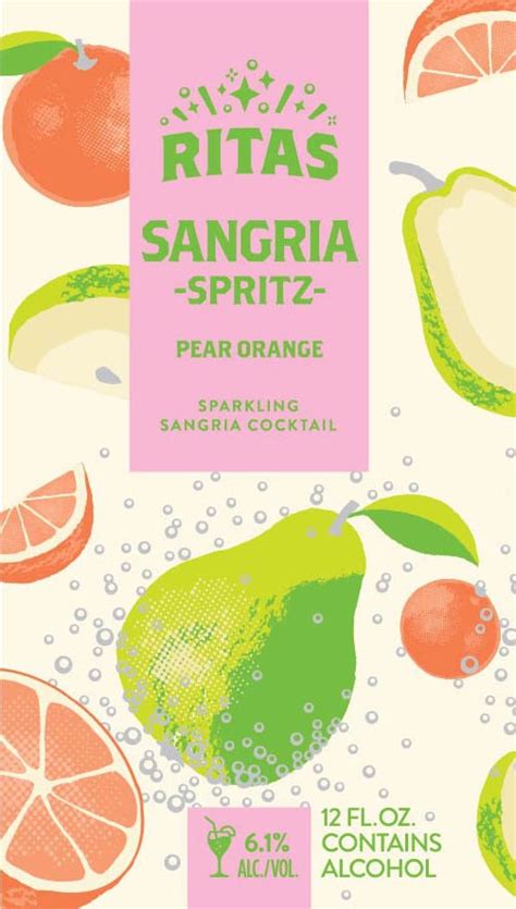 Bud Light-A-Rita RITAS Sangria Spritz Pear Orange logo