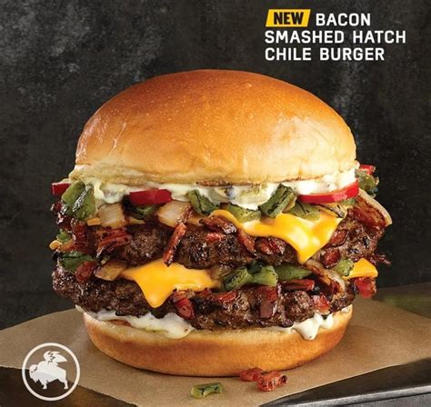 Buffalo Wild Wings Bacon Smashed Hatch Chile Burger tv commercials