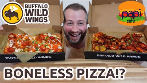 Buffalo Wild Wings Honey BBQ Boneless Bar Pizza tv commercials