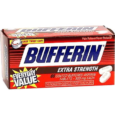 Bufferin Extra Strength Pain Reliever logo