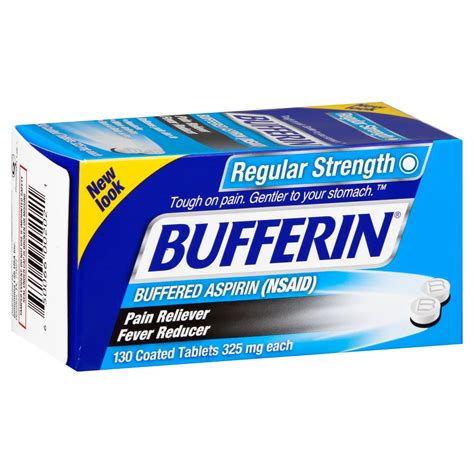 Bufferin Regular Strength logo
