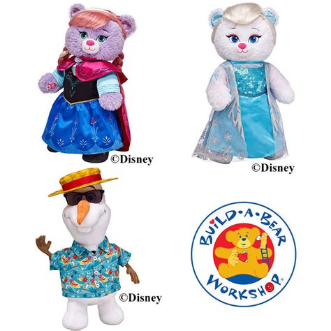 Build-A-Bear Workshop Disney Frozen 2 Elsa the Snow Queen Costume logo