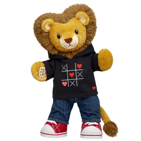 Build-A-Bear Workshop Lovable Lion Valentine's Day Gift Set