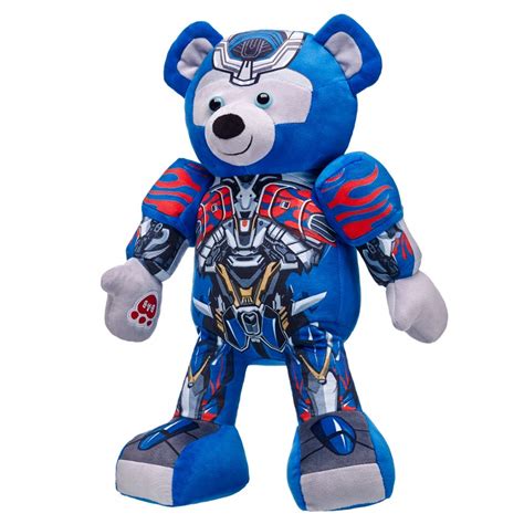 Build-A-Bear Workshop Transformers Optimus Prime Bear tv commercials