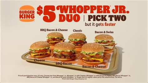 Burger King $5 Whopper Jr. Duo TV Spot, 'Show 'Em' created for mainpage