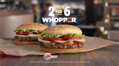 Burger King 2 for $6 Whopper Deal TV Spot, 'Figaro'