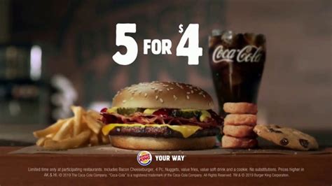 Burger King 5 for $4 Deal TV Spot, 'Saving Money'
