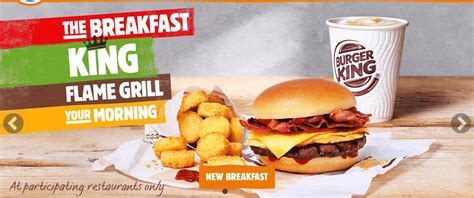 Burger King King Deals Breakfast Value Menu logo