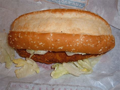 Burger King Philly Original Chicken Sandwich