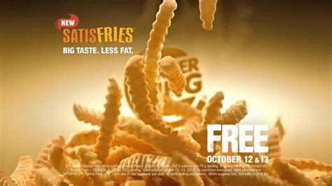 Burger King Satisfries TV Spot, 'Free Weekend' featuring Devix Szell