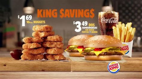 Burger King Snacking & Saving Menu tv commercials