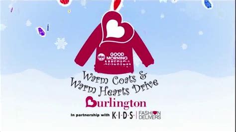 Burlington Coat Factory Warm Coats & Warm Hearts Drive TV Spot