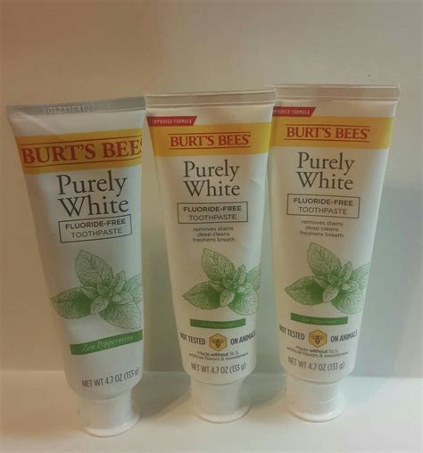 Burt's Bees Purely White Toothpaste logo