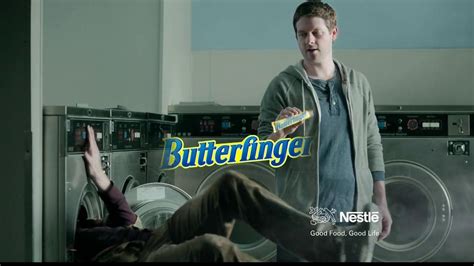 Butterfinger TV commercial - Laundromat Ninja