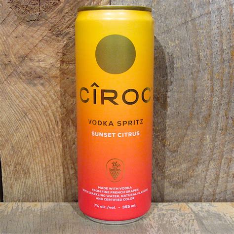CÎROC Vodka Spritz Sunset Citrus