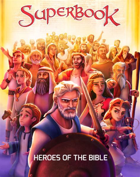 CBN Home Entertainment Superbook: Heroes of the Bible tv commercials