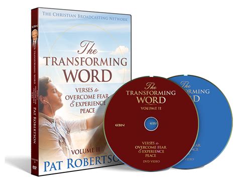 CBN Home Entertainment The Transforming Word Volume II: Verses to Overcome Fear & Experience Peace logo