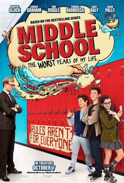 CBS Films Middle School: The Worst Years of My Life tv commercials