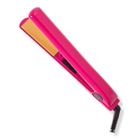 CHI CHI for Ulta Beauty Pink Temperature Control Hairstyling Iron logo