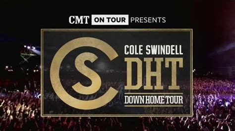 CMT On Tour TV commercial - Cole Swindells Down Home Tour